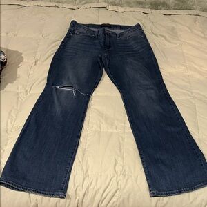Lucky Brand Dark Blue Flare Jeans